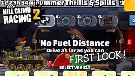 Hill Climb Racing 2 NEW TEAM EVENT Summer Thrills Spills FIRST