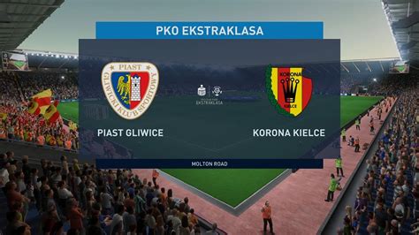 FIFA 23 Ekstraklasa 2022 2023 Piast Gliwice Korona Kielce YouTube