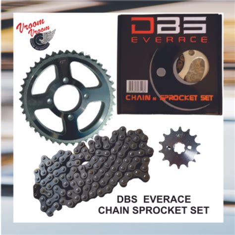 Vroom DBS Chain Sprocket Set For CT100 Lazada PH