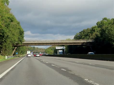 Ullesthorpe Road Crosses The M1 Steve Daniels Cc By Sa 2 0