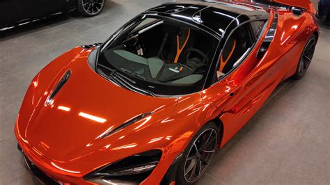 McLaren 720S - Super Chrome Orange | WrapStyle