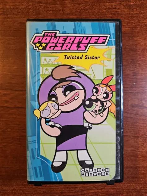 The Powerpuff Girls Twisted Sister 5 Episodes Vhs 2001 Black