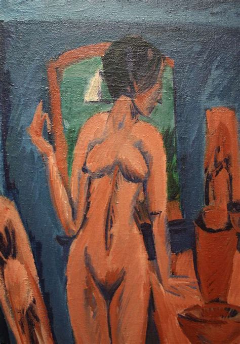 Ernst Ludwig Kirchner Tower Room Fehmarn 1913 Detail 02 PICRYL