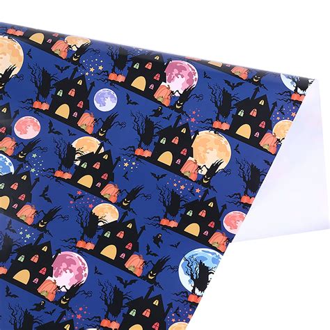 Gothic Decor Halloween T Wrapping 10 Sheets Of Halloween Wrapping