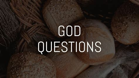 God Questions Sunday Service Pastor Tommy Palmer YouTube