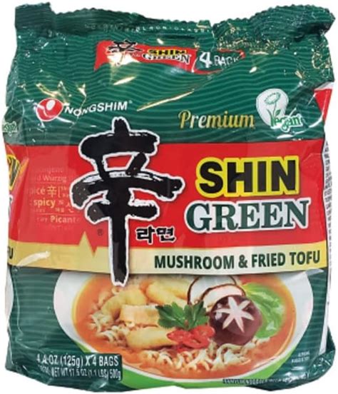 Nongshim Shin Ramyun Green Mushroomandfried Tofu 44 Ounce