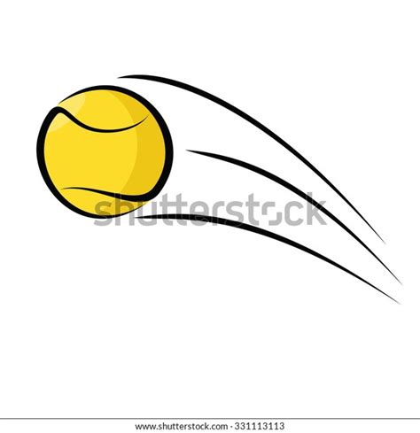 Tennis Ball Sketch Stock Vector (Royalty Free) 331113113