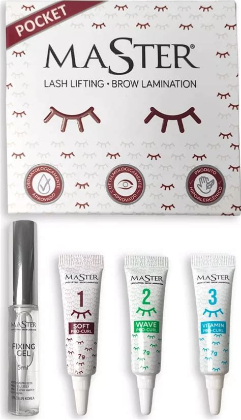 Kit Master Lash Lifting Pocket Beleza Na Web