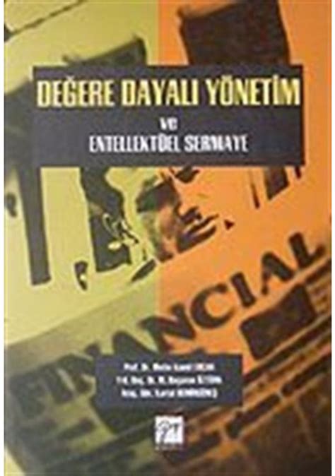 Değere Dayalı Yönetim ve Entellektüel Sermaye Doç Dr Metin