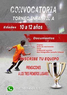 Ideas De Convocatorias En Futbol Rapido Convocatoria Futbol