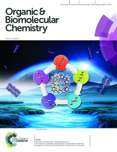 What Are Your Colleagues Reading In Organic Biomolecular Chemistry