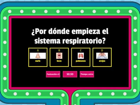 El Sistema Respiratorio Preguntas Gameshow Quiz