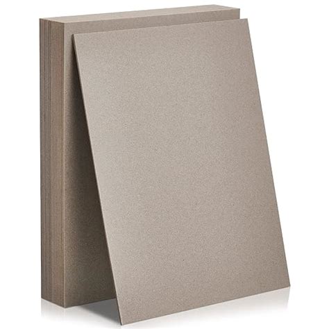 20 Pcs Book Board Binders Board Chipboard Designer Bookboard Kraft