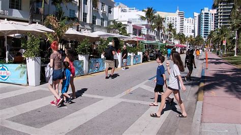 4k Miami Beach Walk South Beach Ocean Drive Miami Fl La Vie Zine