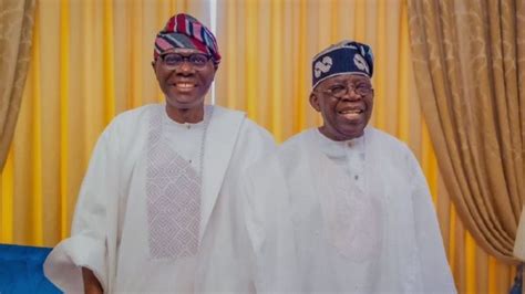 Tinubu Celebrates Gov Sanwo Olus Birthday The Nation Newspaper