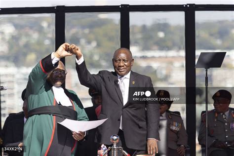 S Africa S Ramaphosa Sworn In For Second Full Term As President