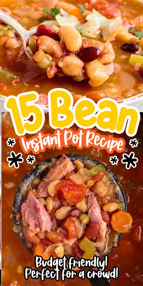 15 Bean Soup (Instant Pot Recipe) - girl. Inspired.