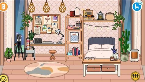 Cute Bedroom Study Toca Life World Juegos De Decoracion Juegos De