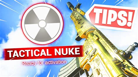 EASIEST WAY TO GET A TACTICAL NUKE In Modern Warfare TIPS And