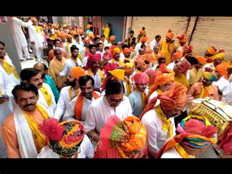 Muslim Society Showered Flowers On The Procession Of Parshuram Jayanti मुस्लिम समाज ने परशुराम