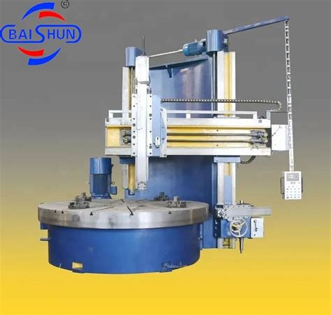 Single Column Vertical Turret Convention Lathe Manual China Cnc