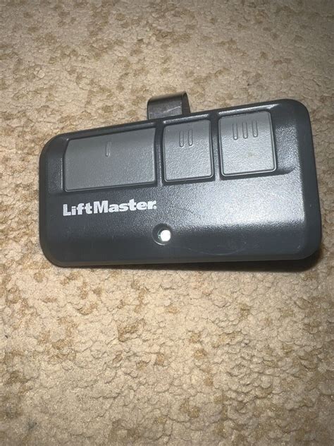 Liftmaster 893max Universal 3 Button Remote Control Garage Door Opener Oem Ebay