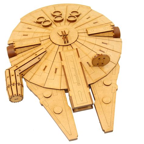 Wow We - 3D Wooden Model | 3D Puzzle | Star Wars Millennium Falcon ...