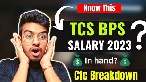 TCS BPS Salary 2023 Ctc Breakdown Salary Increment Hike In