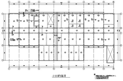 4层框剪结构办公楼建筑结构施工图 混凝土结构施工图 筑龙结构设计论坛