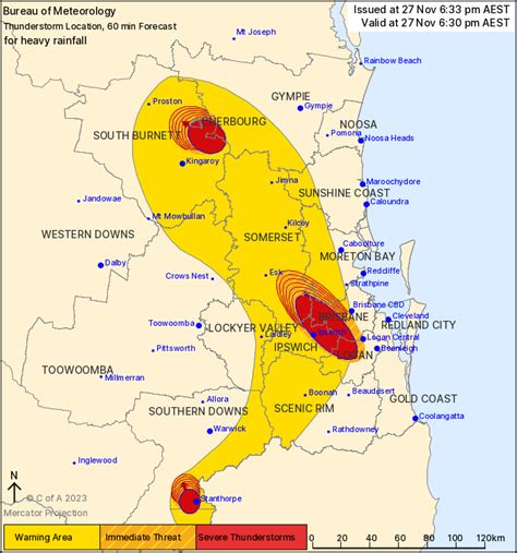 Southeast Qld Severe Thunderstorm Warning Heavy Rain Au Alert