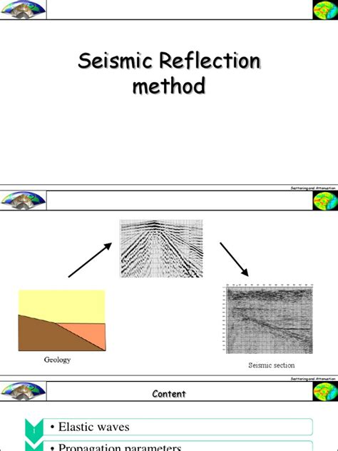 Seismic Reflection Method - V3 | PDF | Reflection Seismology | Attenuation