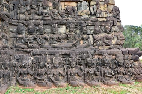 Terrace of the Leper King, Angkor Thom, Cambodia