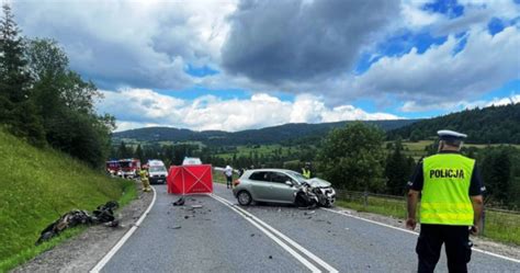 W Wypadku Motocyklowym Zgin A Emerytowana Policjantka S Zarzuty Dla