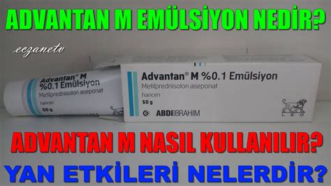 Advantan M Em Lsiyon Nedir Advantan M Em Lsiyon Un Yan Etkileri Nedir