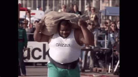 Grizzly Sack Race Running GIF - Grizzly Sack Race Running Race - Discover & Share GIFs