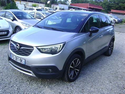 Voiture Occasion OPEL CROSSLAND X 1 2L 110cv TURBO DESIGN BVA SEQ