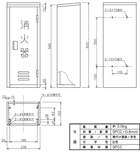 【楽天市場】ヤマトプロテック 蓄圧式消火器 2024年製10型 Ya 10nx＋スチール消火器ボックスbf101 10セット以上単価 業務