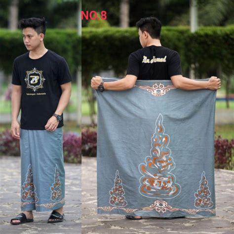 Jual Sarung Batik Banyu Khas Motif Kopi Hitam Kopi Putih Kopi