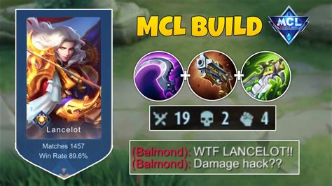 Try This Lancelot BRUTAL DAMAGE Build When You Play MCL 100 BROKEN