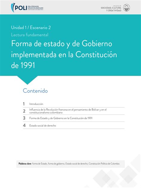 Derecho Constitucional 2 Pdf Estado Política Federación