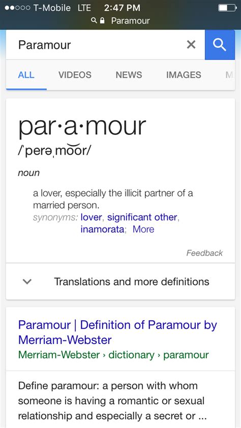 Paramour Video News, All Video, Webster Dictionary, Merriam Webster ...