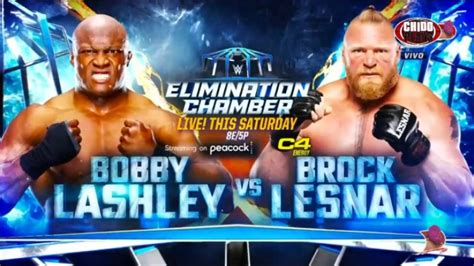 Brock Lesnar Vs Bobby Lashley Elimination Chamber Tokyvideo