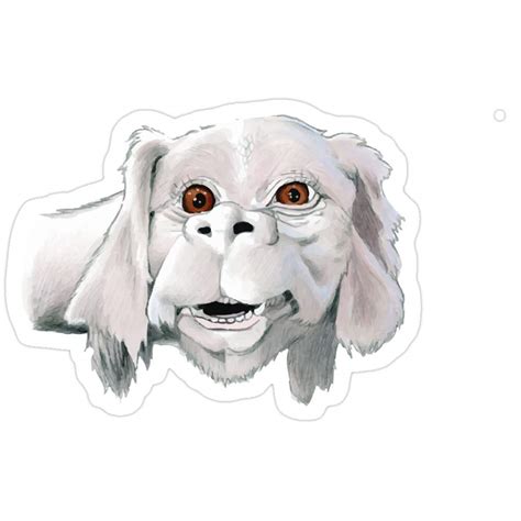 Buy 3 PCs Stickers Falkor - Neverending Story - Costume Shirt, falkor Sticker for Laptop, Phone ...