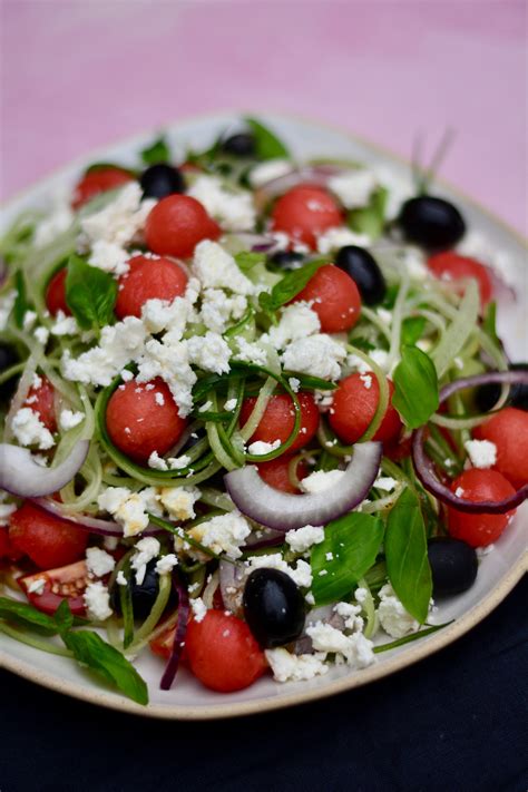 Watermelon Greek Salad Inspired By Melissa Hemsley — Desert Island Dishes