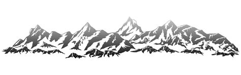 Mountain Range Silhouette Vector Art, Icons, and Graphics for Free Download