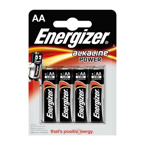 Acheter Pile Energizer Alkaline Power Lr6aa 4 Unités