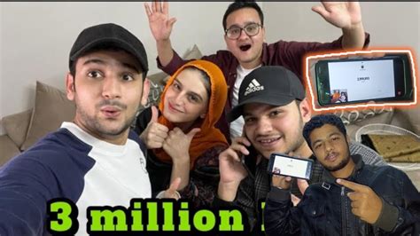 Maaz Safder World Complete 3 Million Subscribers On YouTube Live YouTube