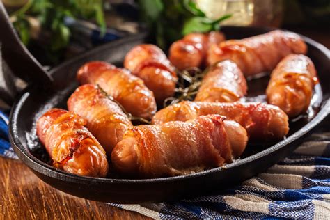 Bacon Wrapped Sausages — Spice Horizon