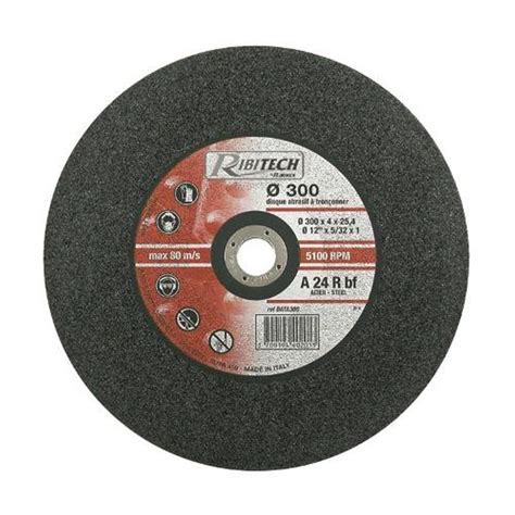 Disque à Tronçonner Acier 300x4x25 4 RIBIMEX PRDATA300