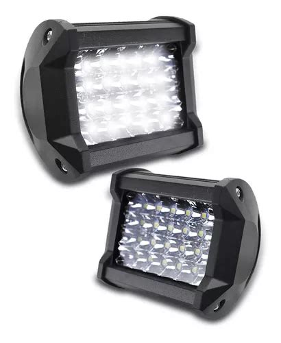 Faro Led Dually Luz Fija Y Estrobo Piezas Env O Gratis